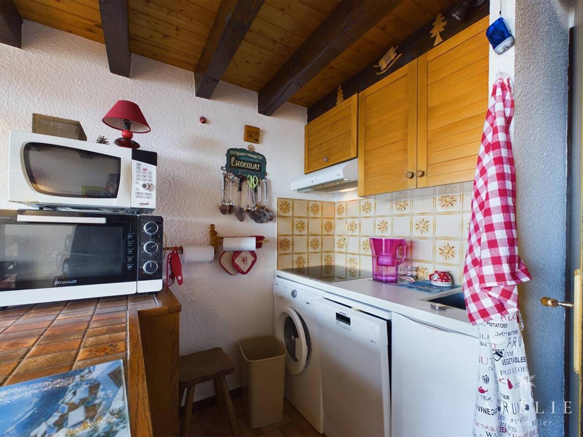Studio Avec Mezzanine Pour 4 Pers, Proche Commerces Et Remontees - Fr-1-398-677 Montvalezan Luaran gambar