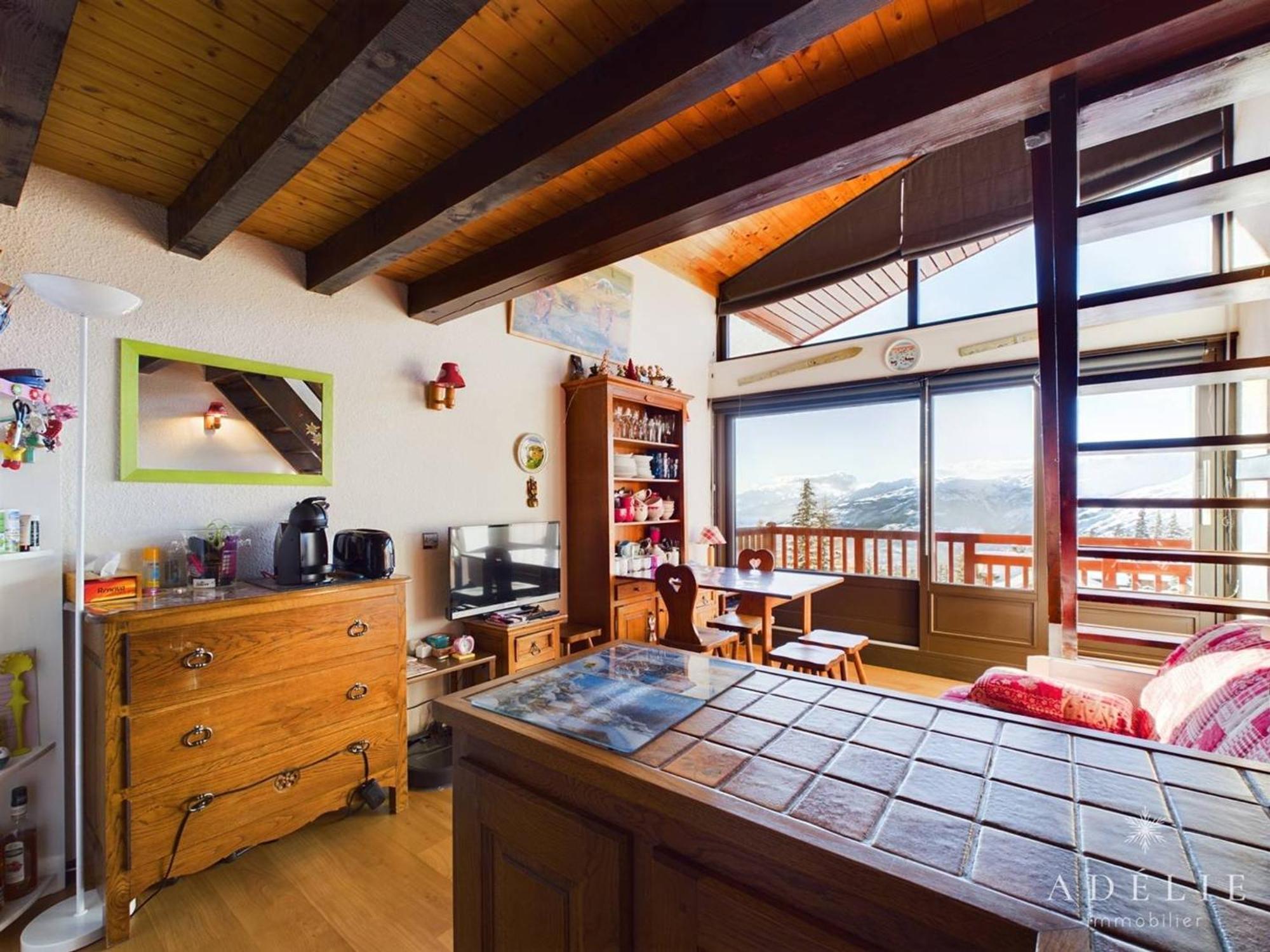 Studio Avec Mezzanine Pour 4 Pers, Proche Commerces Et Remontees - Fr-1-398-677 Montvalezan Luaran gambar